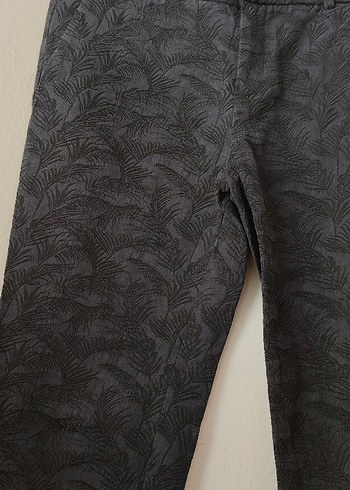 Desenli Kadın Kumaş Pantolon - Görsel 2