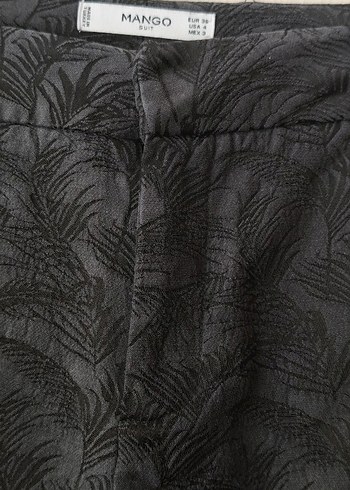 Desenli Kadın Kumaş Pantolon - Görsel 3