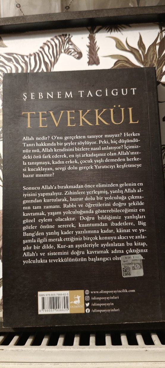 Şebnem Tacigut - Tevekkül Dini Kitap - Görsel 3