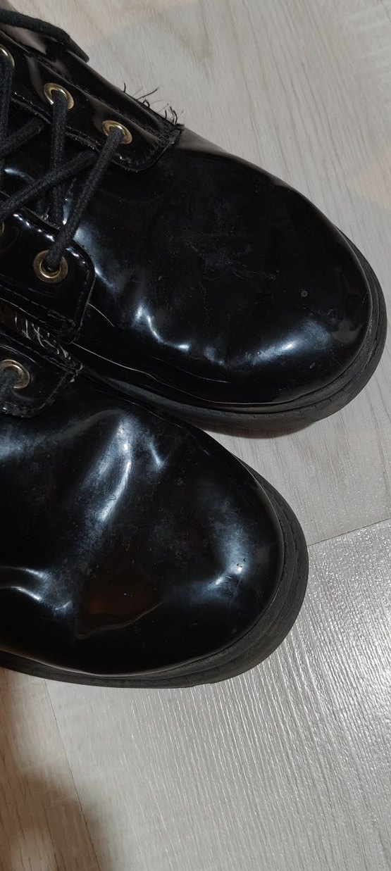 Siyah Rugan Punk Botlar - Görsel 3