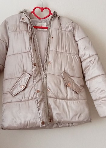 Primark Bej Kız Çocuk Mont - Görsel 4