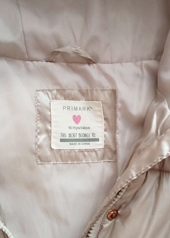 Primark Bej Kız Çocuk Mont - Görsel 6