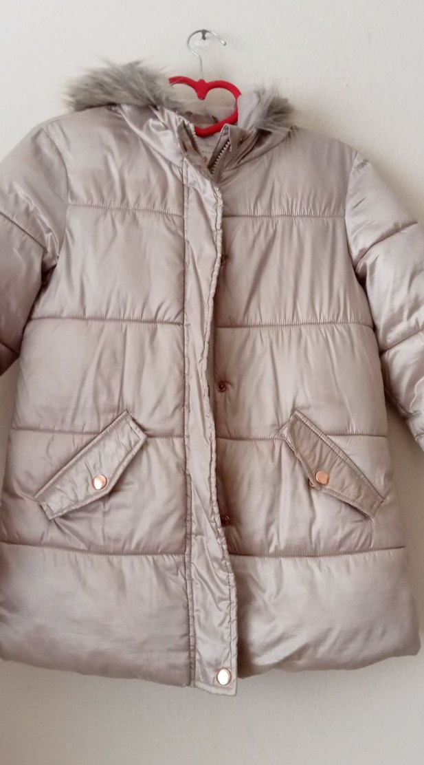 Primark Bej Kız Çocuk Mont - Görsel 3