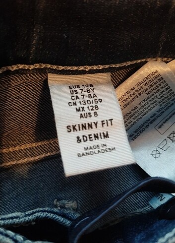 H&M Skinny kot pantolon 