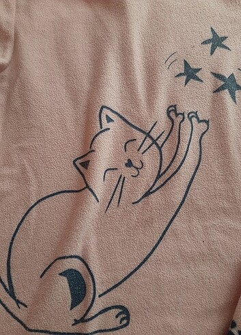 10 Yaş Beden pembe Renk Polar pijama takımı