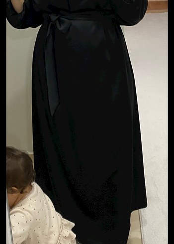Siyah tesettür elbise/abiye