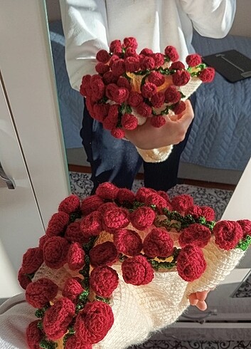 Buket battaniye şal 