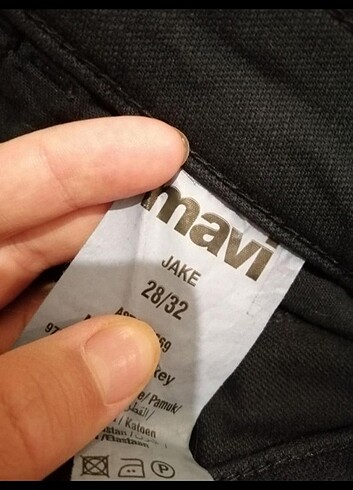 28 Beden siyah Renk Orjinal mavi kadın pantolon