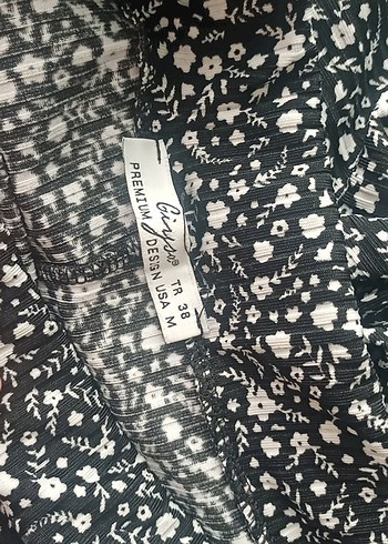 Gri Midi Hamile Eteği Fırfırlı Detaylı - Görsel 2