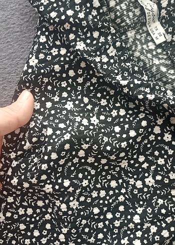 Gri Midi Hamile Eteği Fırfırlı Detaylı - Görsel 3