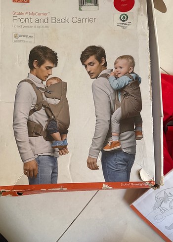 Stokke my carrier front and back - Görsel 3