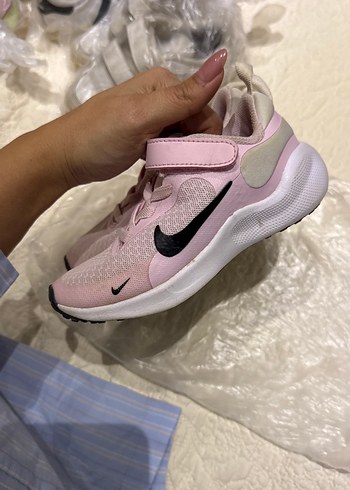 Kız Çocuk Pembe Cırtcırtlı Sneakers - Görsel 2