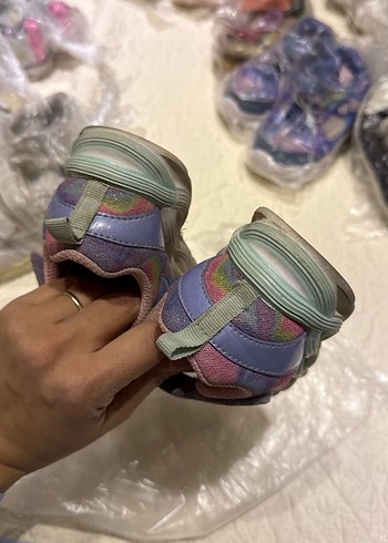 Kız Çocuk Bağcıksız Tie-Dye Spor Ayakkabı - Görsel 4