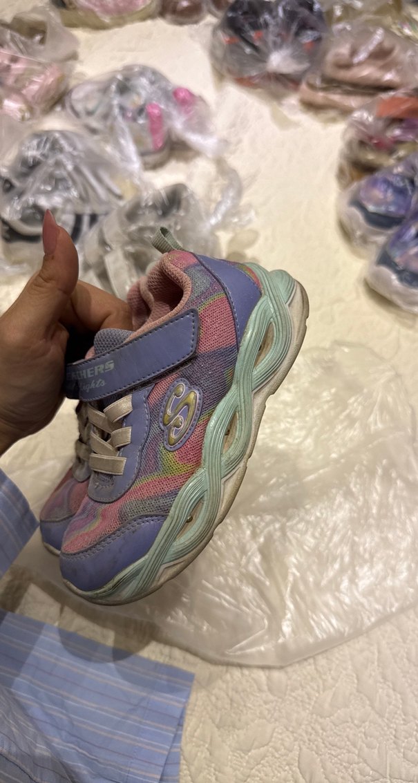 Kız Çocuk Bağcıksız Tie-Dye Spor Ayakkabı - Görsel 2