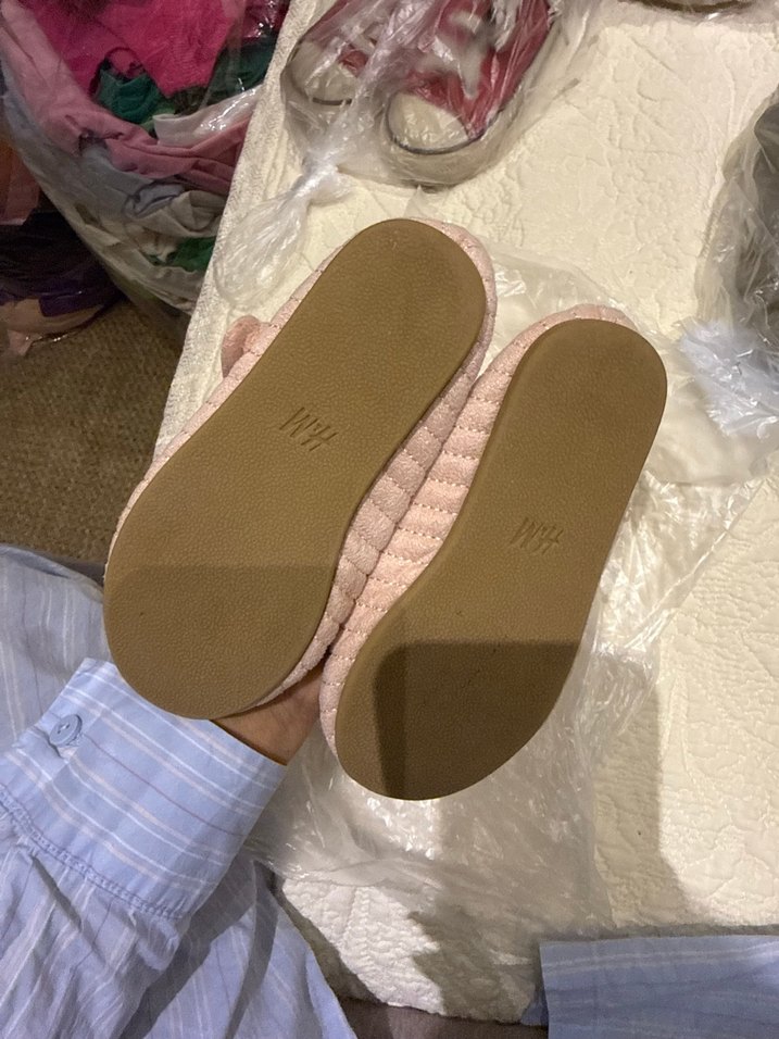 Kız Çocuk Pileli Pembe Babet - Görsel 3