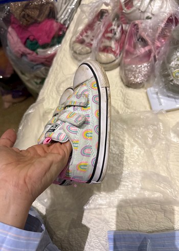 Kız Çocuk Çok Renkli Bağcıksız Spor Ayakkabı - Görsel 3