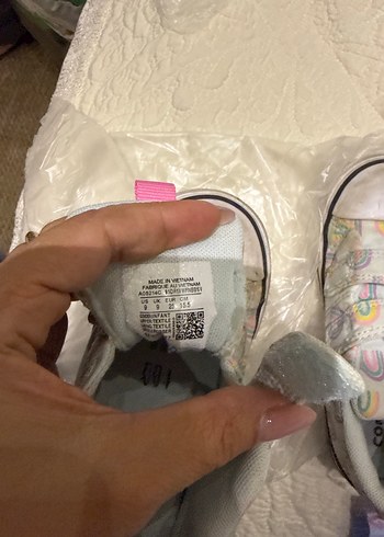 Kız Çocuk Çok Renkli Bağcıksız Spor Ayakkabı - Görsel 6