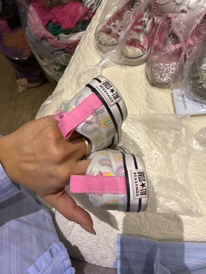 Kız Çocuk Çok Renkli Bağcıksız Spor Ayakkabı - Görsel 4