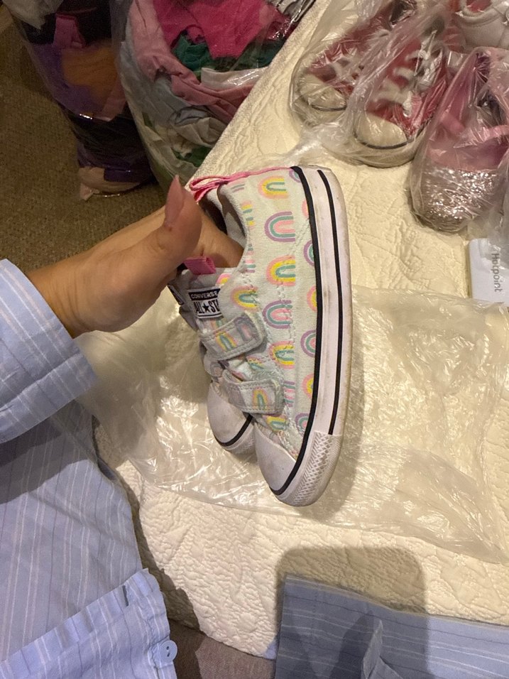 Kız Çocuk Çok Renkli Bağcıksız Spor Ayakkabı - Görsel 2