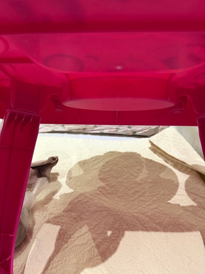 Pembe Unicorn Çocuk Oyun Makyaj Masası - Görsel 4