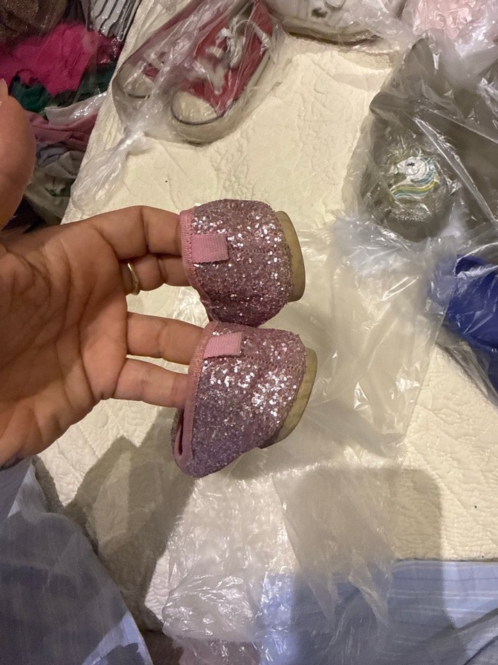 Parlak Pembe Kız Çocuk Babet Ayakkabı - Görsel 4