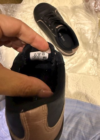 Siyah Lacoste çocuk Spor Ayakkabı - Görsel 6