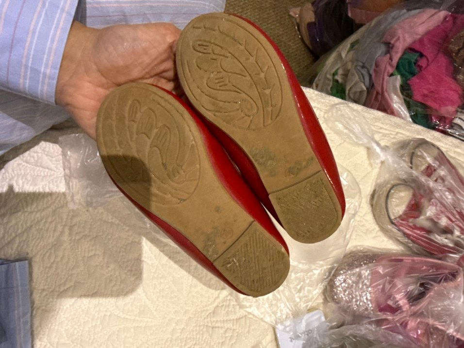 Kız Çocuk Kırmızı Tokalı Babet - Görsel 2