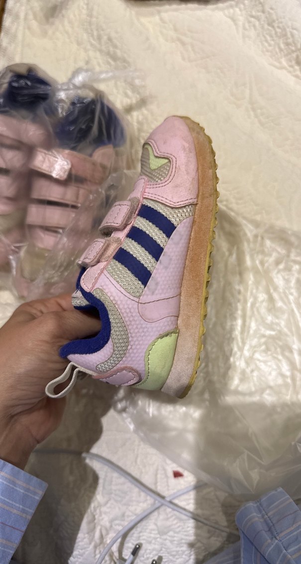 Kız Çocuk Pembe Bağcıksız Spor Ayakkabı - Görsel 2