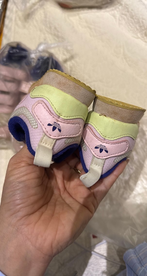 Kız Çocuk Pembe Bağcıksız Spor Ayakkabı - Görsel 4