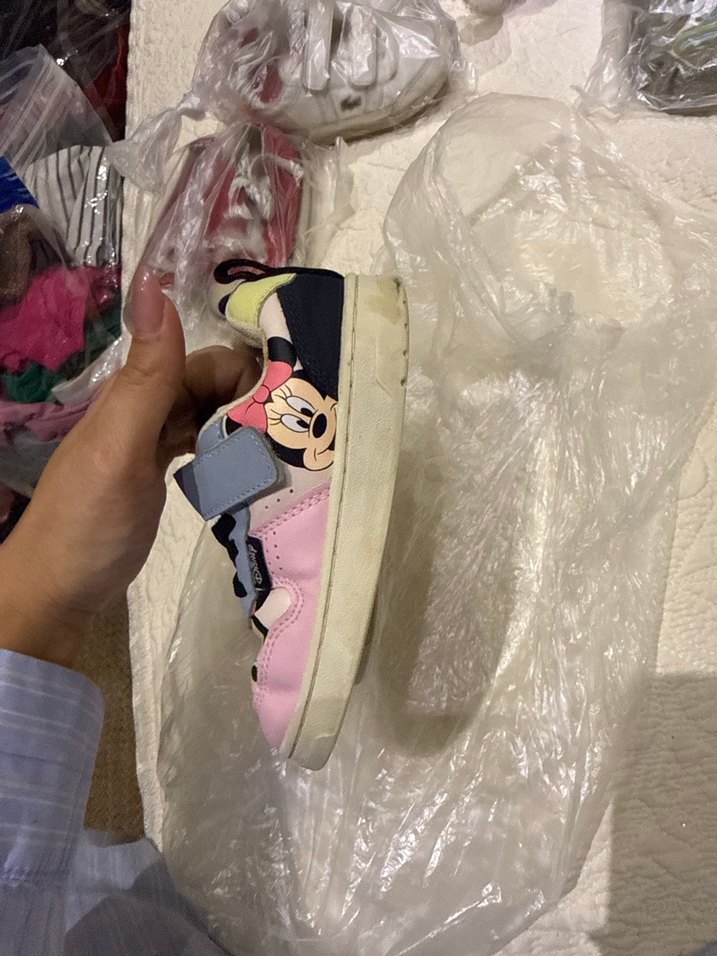 Renkli Minnie Mouse Kız Spor Ayakkabı - Görsel 2