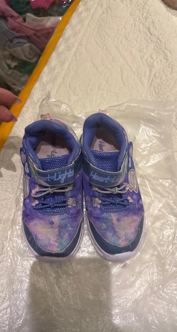 Kız Çocuk Bağcıksız Renkli Bağcıklı Spor Ayakkabı - Görsel 2