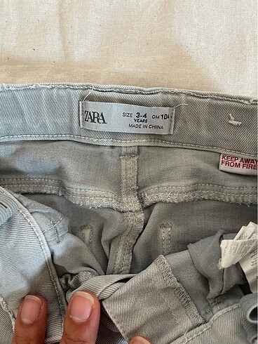 4 Yaş Beden Zara jean