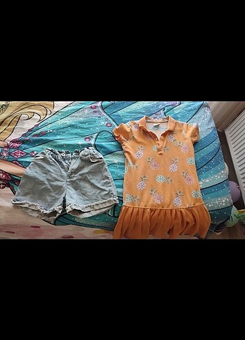 İKİSİ BİR ARADA (Polo elbise DeFacto kot short)
