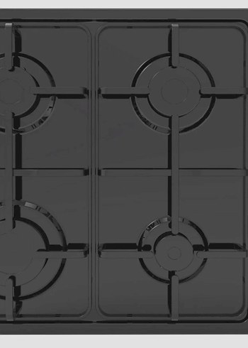 Kumtel Siyah 4 Gözlü Ocak - Görsel 3