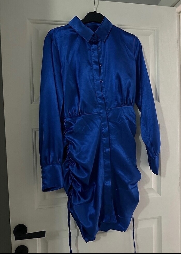 Gömlek elbise - Görsel 3