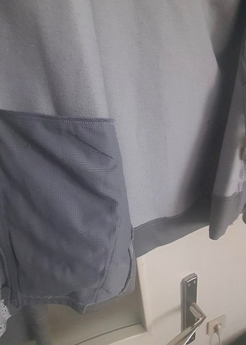 orjinal under armaur Gri unusex Fermuarlı Sweatshirt - Görsel 7