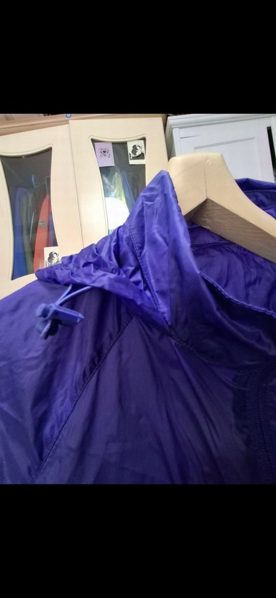 orjinal bir ürün mor Fermuarlı spor Kadın rüzgarlık - Görsel 2