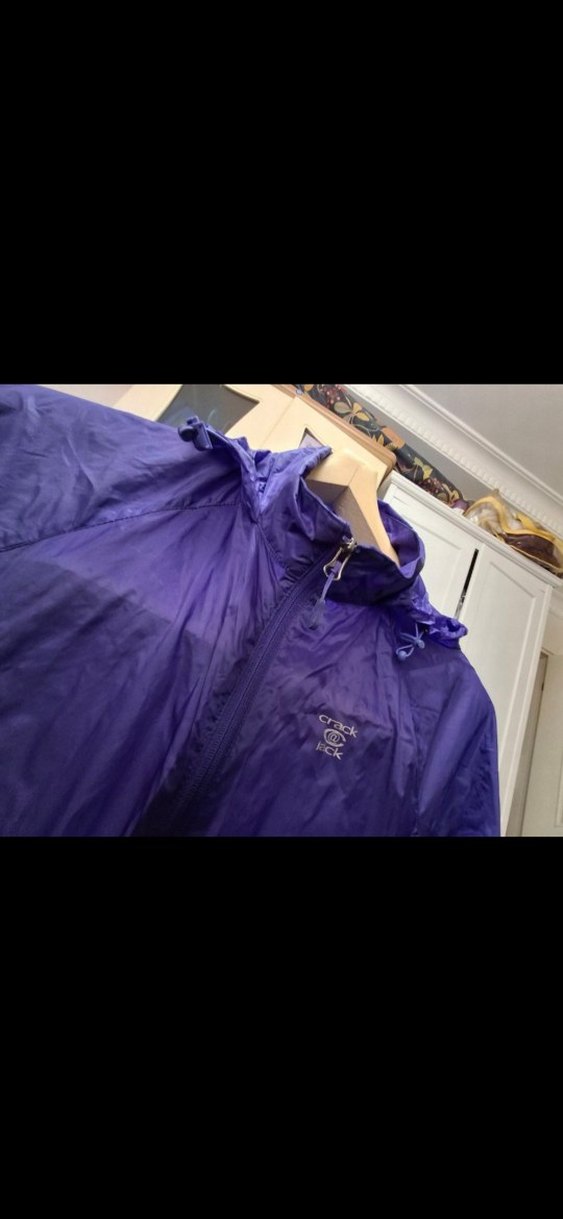 orjinal bir ürün mor Fermuarlı spor Kadın rüzgarlık - Görsel 5