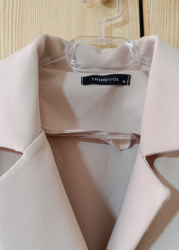 Bej Kemerli Kadın Mini Tulum - Görsel 2