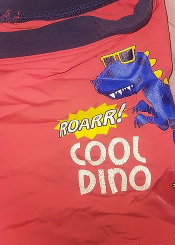 Kırmızı Erkek Midi Boy Mayo Velcro Kapatma - Görsel 2