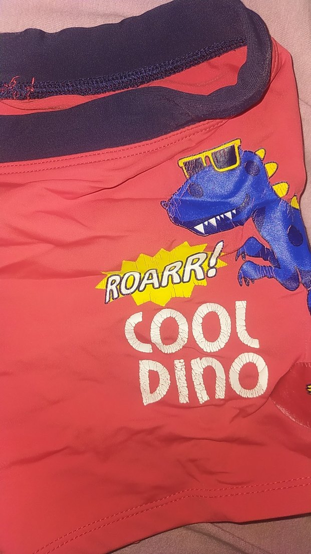 Kırmızı Erkek Midi Boy Mayo Velcro Kapatma - Görsel 2