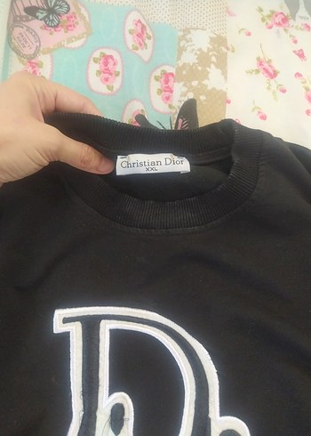 Christian Dior Siyah Hamile Uzun Kollu Tişört