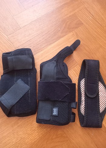 Siyah Süet Motosiklet Dizlikleri Velcro Bantlı - Görsel 2