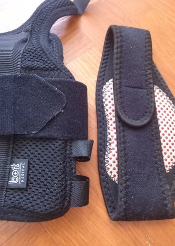 Siyah Süet Motosiklet Dizlikleri Velcro Bantlı - Görsel 6