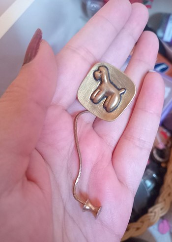 Altın Renkli Kadın Kol Düğmesi - Görsel 5