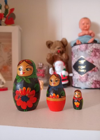 Beden çeşitli Renk Renkli Ahşap Rus Matruşka Bebekler