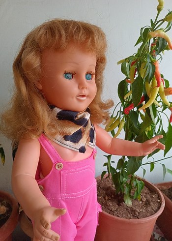 Vintage italyan damgalı bebek