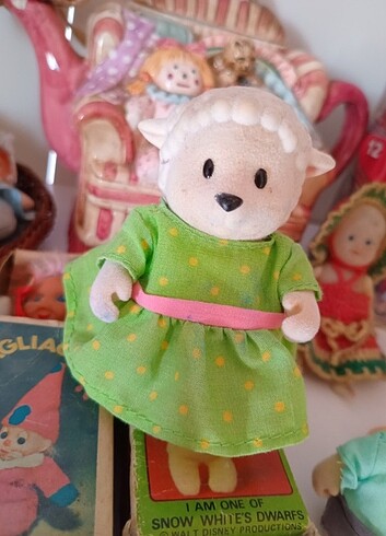  Beden Renk Sylvanian anne ve yavru koyun