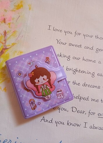  Beden Renk Kawaii mini defter