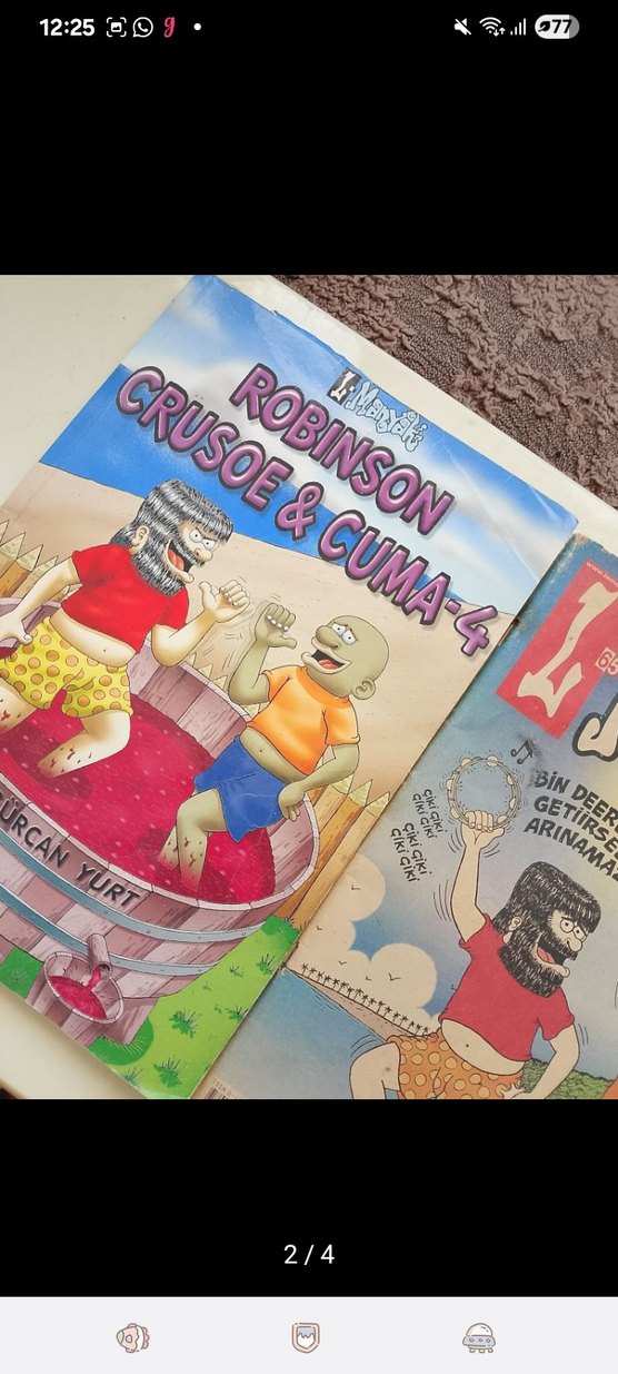 Robinson Crusoe & Cuma-4 Mizah Kitabı - Görsel 2